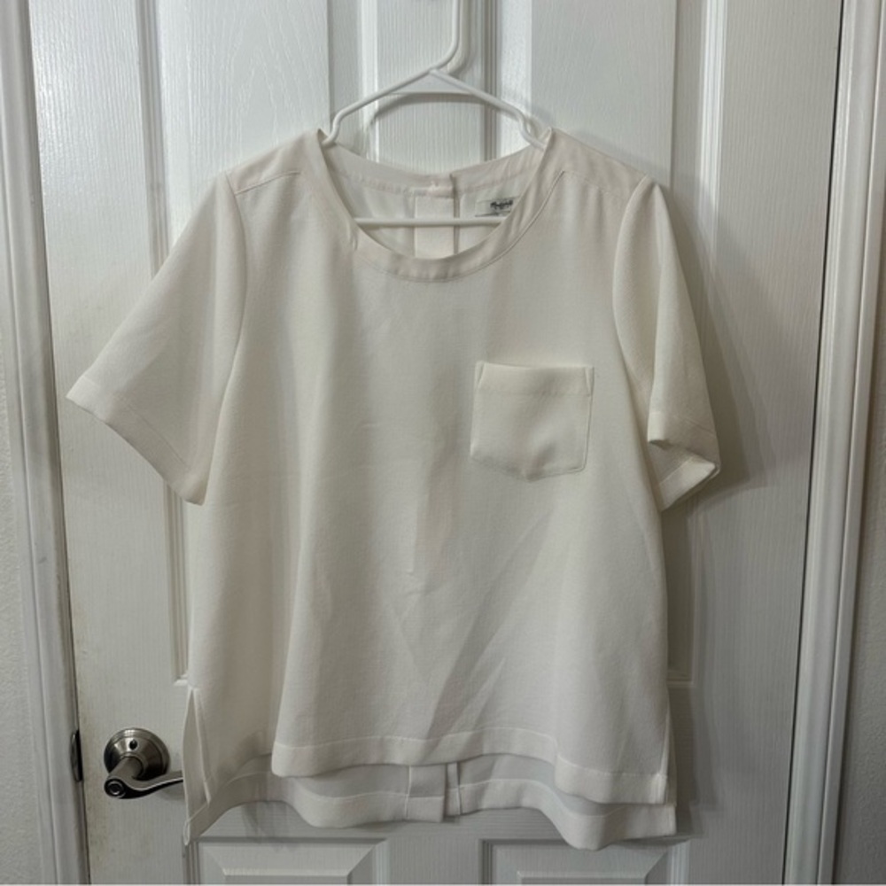 Madewell Cream Top, L